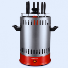 Електрошашличниця професійна на 6 шампурів Silver Crest 1000W DC-7811
